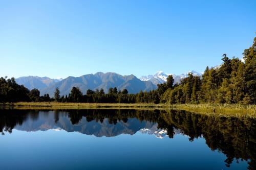 Lake Matheson, New Zealand.