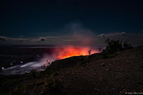 Kīlauea Volcano within Halemaʻumaʻu Crater, Hawaii Volcanoes NP, Hawaii, USA!