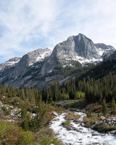 Late afternoon light on The Citadel and others in Kings Canyon NP