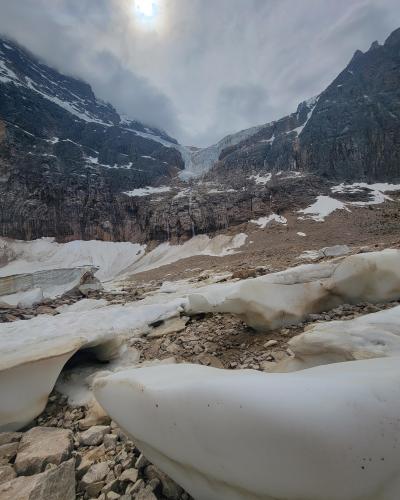 Path of the Glaciers at Edith Cavell Glacier, Jasper National Park, Alberta, Canada!!