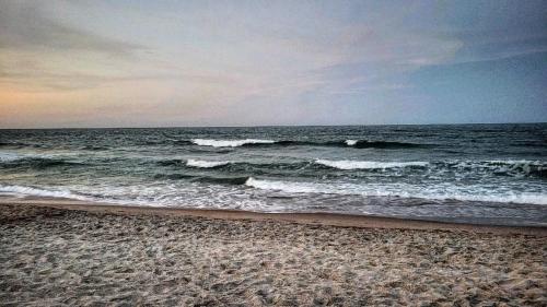 Sunset hours at Vilano Beach, FL.
