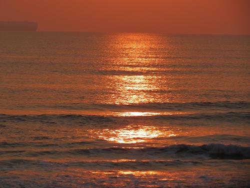 Red Sunrise, Veracruz, Mexico