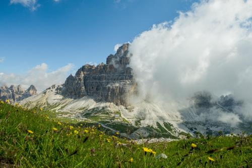 Tre Cime di Lavaredo, Italy. .