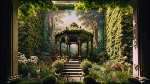 Enchanting Garden Pavilion