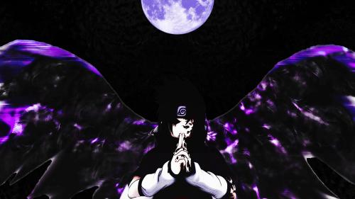 Sasuke Under the Moon