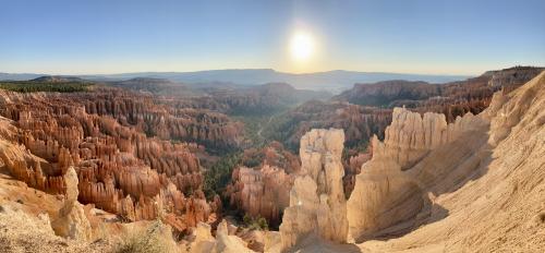 Sunrise at Inspiration Point, Bryce Canyon National Park, Utah