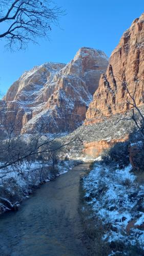 Winter has came to Zion