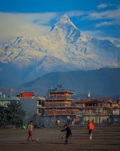 Fine morning in Pokhara, Nepal