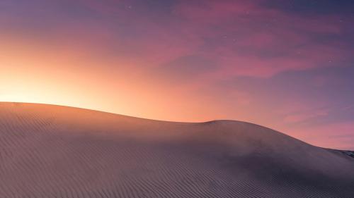 sunset sand dune