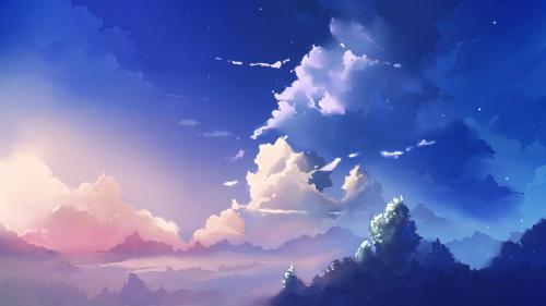Purple Sky []