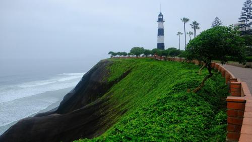 La marina lighthouse Peru