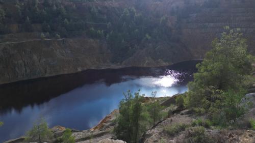 Red Lake in Cyprus