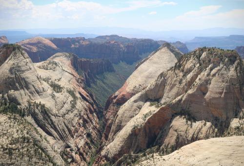 The view from Horse Pasture Plateau - Zion National Park, Utah