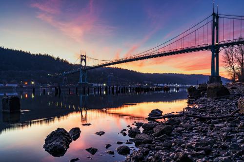 St. Johns Bridge [3840 x 2560]