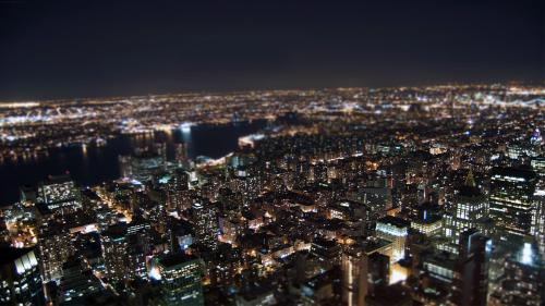 New York tilt shift