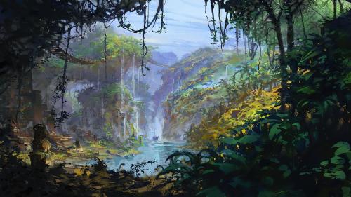 Tropical Environment by Eric Elwell