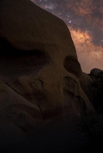 The Milky Way over Skull Rock, Joshua Tree National Park