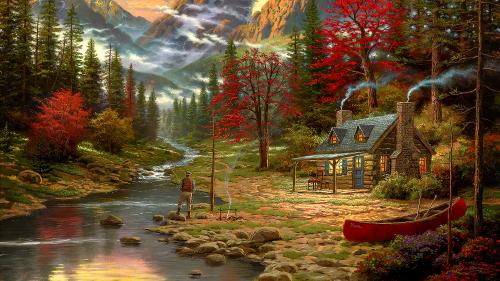 The Good Life by Thomas Kinkade, 2004