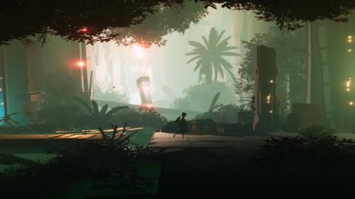 The Forest. An alluring level from a game I'm making with my son. The name is SELINI.