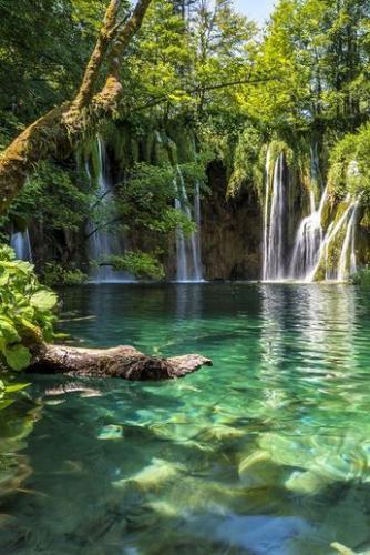 Amazing lake in Croatia