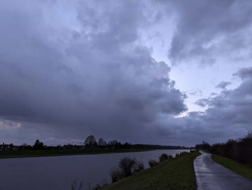 Storm clouds over Bremen