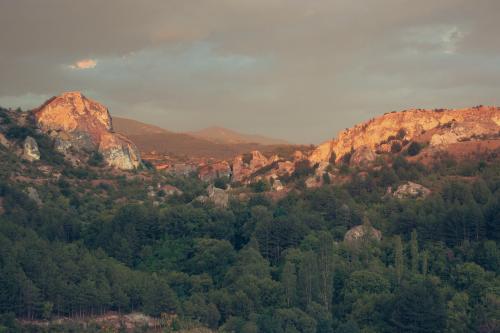 Lit by sunset, Mountain Pirin, Bulgaria