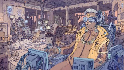 cyberpunk art