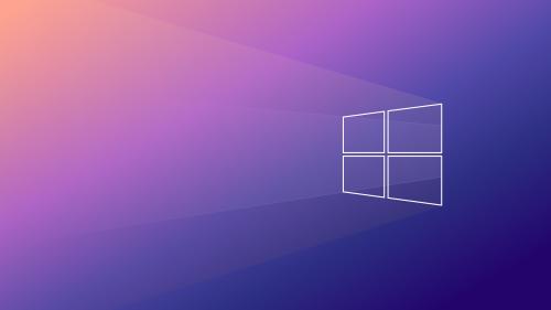 Purple Windows 10