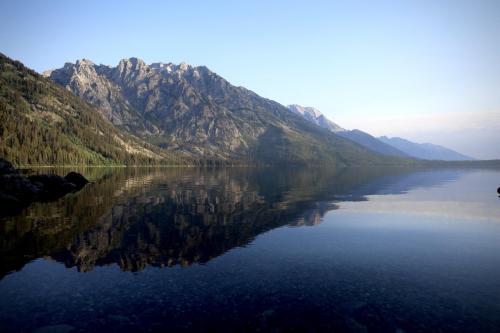 Early morning at Jenny Lake *Grand Tetons National*