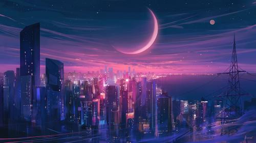 Cityscape Synthwave