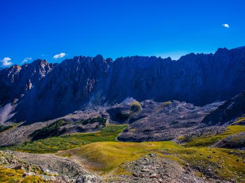 View of Ellingwood ridge from La Plata Peak trail, Colorado @mbolesari