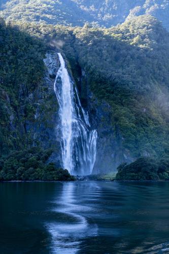 Falls, Milford Sound, NZ