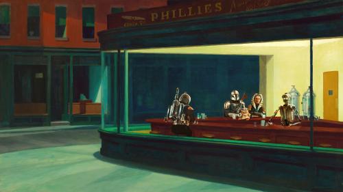 Nighthawks: The Mandalorian by /u/mandal0re