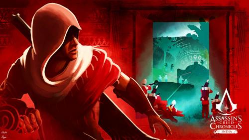 Assassins Creed Chronicles India.  enhanced version of wallpaper.