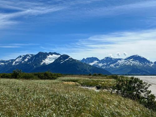 Southern view from Turnagain Arm, near Portage, AK