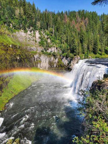 Upper Mesa Falls, Idaho, USA