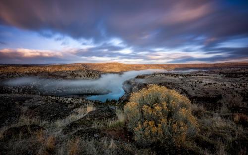 Morning at the Deschutes