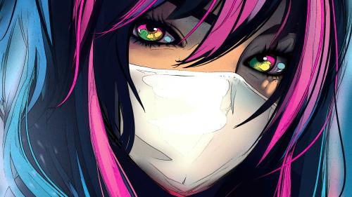 Masked Anime Girl