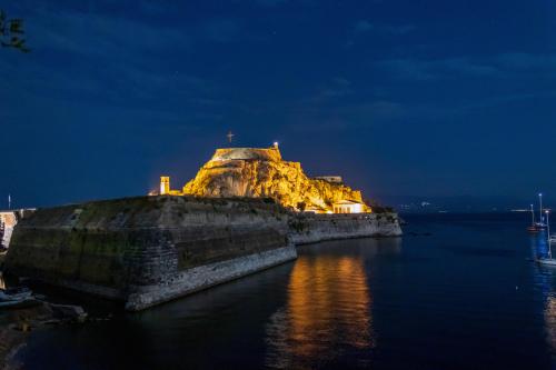 Old fortress in Corfu, Greece