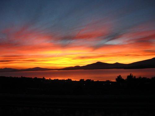 Lake sunrise, Michoacan Mexico