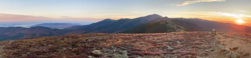 Presidential Range just after sunrise, New Hampshire, USA
