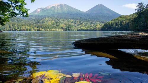 Lake Onnetō, Hokkaido, Japan.