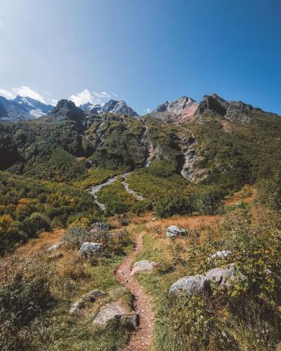 Somewhere in the mountains of North Ossetia