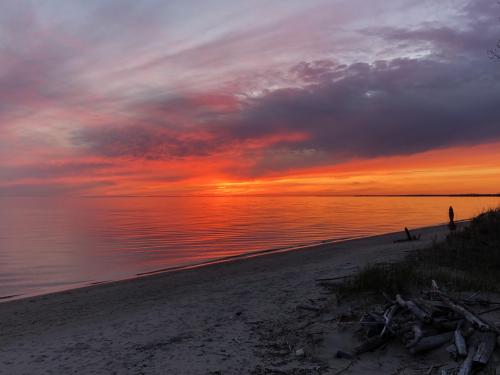 Sunset Eastern Lake Ontario Shore May 2020