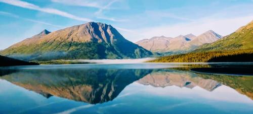 Along the Alaska Railroad towards Seward