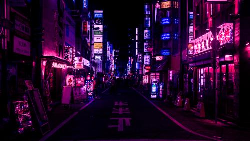 Street in japan.