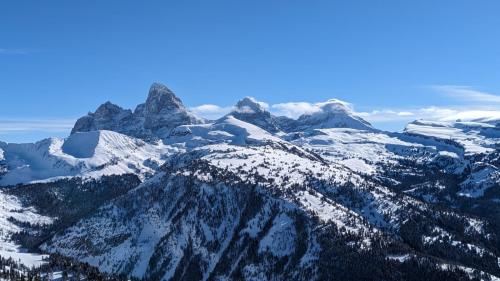 Grand Tetons from Grand Targhee