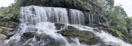 Four Falls Trail in Brecon Beacons, Wales.