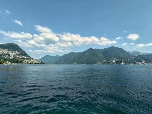 Lugano lake, Switzerland