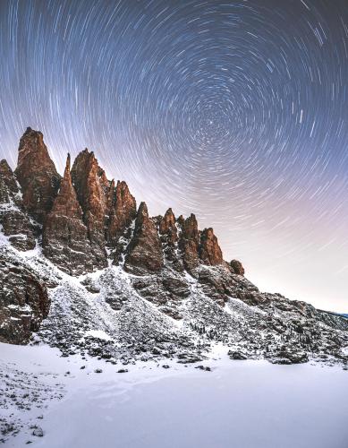 Colorado's Starry Night  Skypond In RMNP